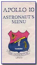 Apollo 10 menu
