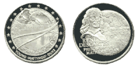 Apollo 16 coin