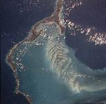The Bahamas as viewed from STS-1