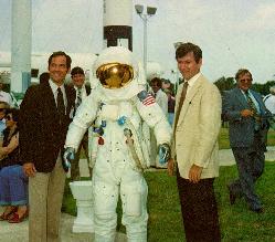 Young and Crippen at KSC