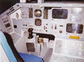 STS-1 cockpit mock-up